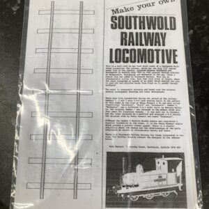 Blyth cardboard locomotive kit